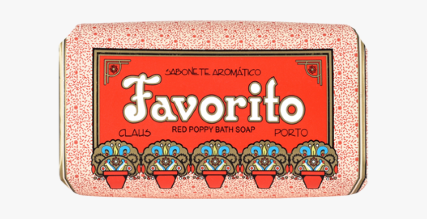 Claus Porto Favorito Red Poppy Soap, HD Png Download, Free Download