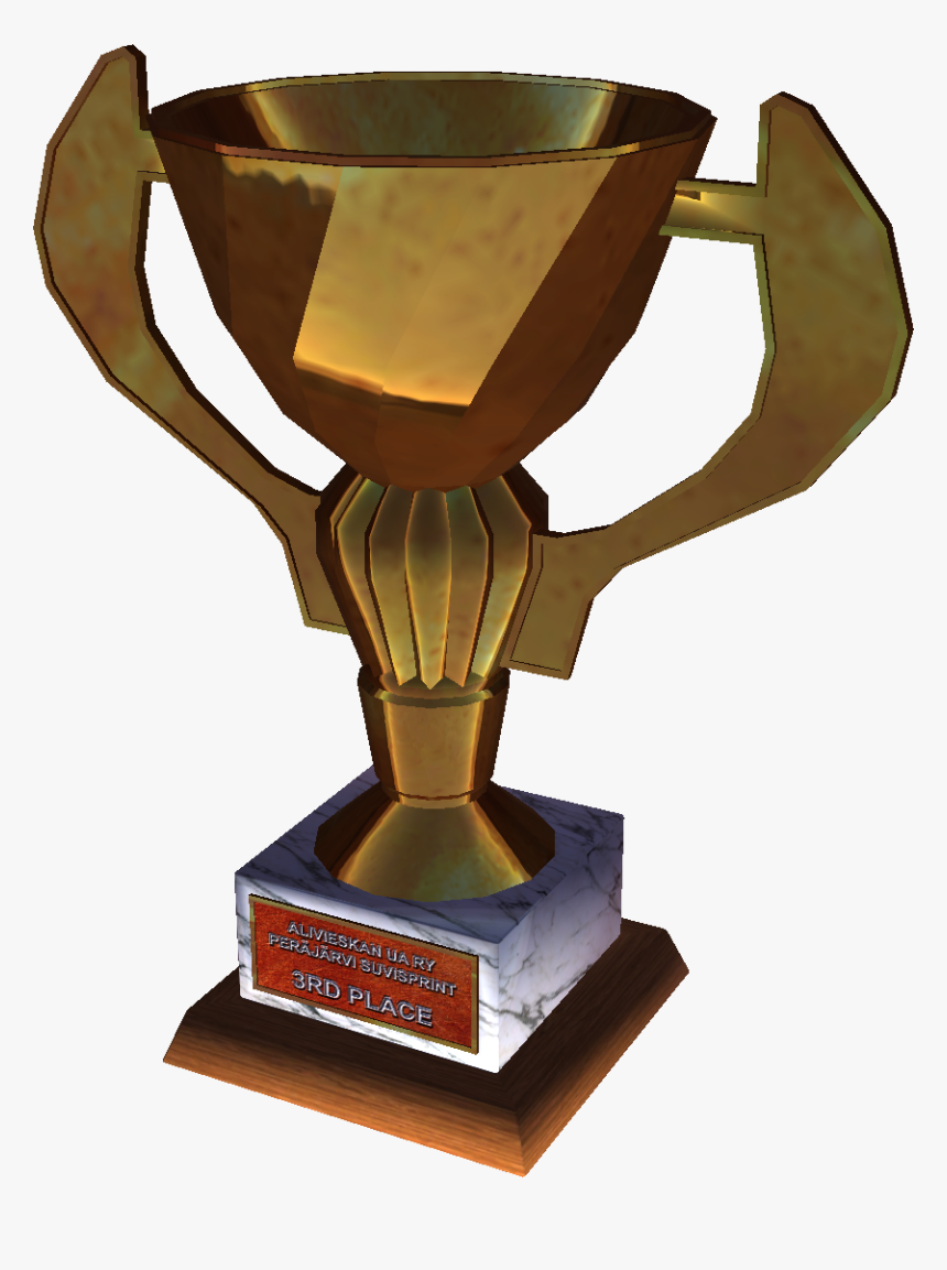 Transparent Third Place Clipart - 3rd Place Trophy Png, Png Download, Free Download