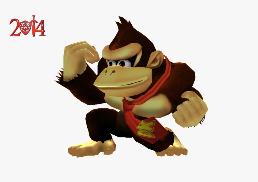 Melee Hd Donkey Kong By Machriderz-d79fkb5 - Donkey Kong Smash Melee, HD Png Download, Free Download