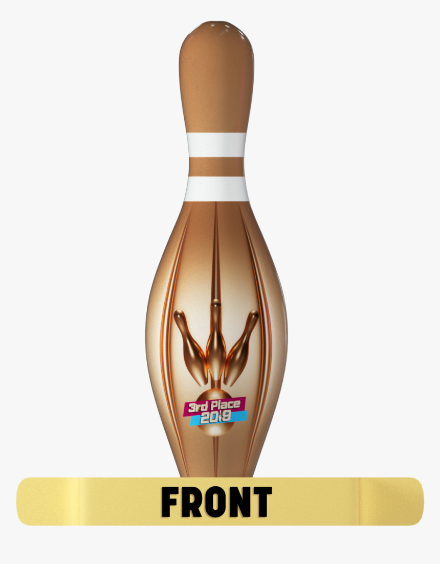 Bronze Pin - 3rd Place - Ten-pin Bowling, HD Png Download, Free Download