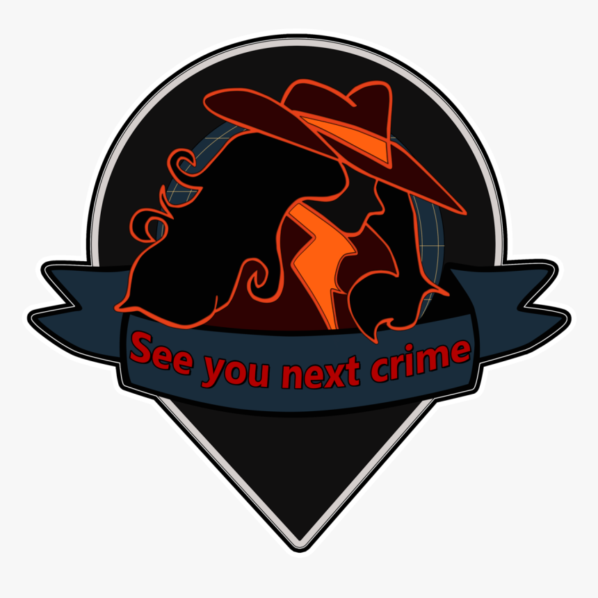 What’s Carmen Sandiego Up To Now - Emblem, HD Png Download, Free Download