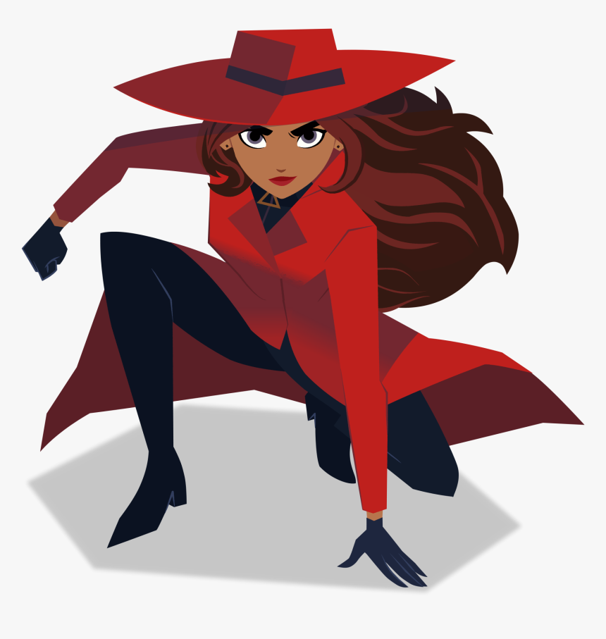 Caught Up With Her - Carmen Sandiego Netflix Png, Transparent Png, Free Download