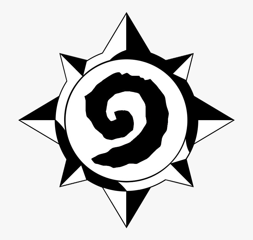 Hearthstone Logo Black And White, HD Png Download, Free Download
