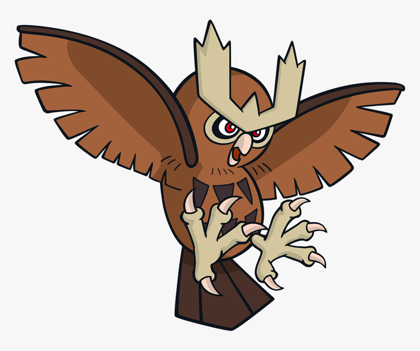 Pokemon Hoothoot Png, Transparent Png, Free Download