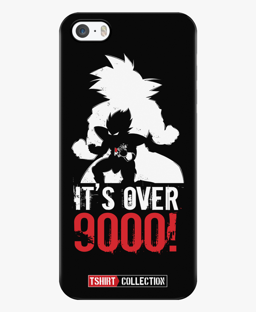 Super Saiyan Over 9000 Girl Iphone Case - Vegeta It's Over 9000 Shirt, HD Png Download, Free Download
