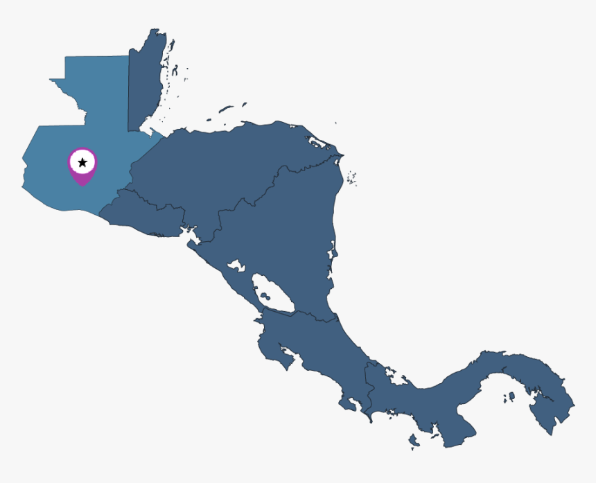 Central America Map Png, Transparent Png, Free Download