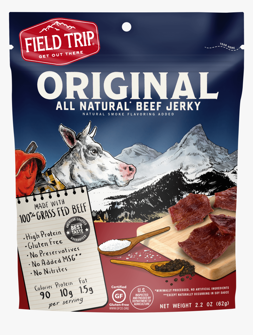 Field Trip Jerky Nutrition Label, HD Png Download, Free Download