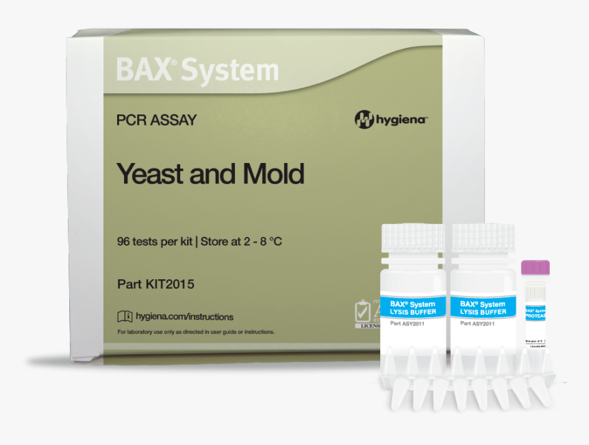 Bax Assay Kit2015 Yeast And Mold - Bax Salmonella, HD Png Download, Free Download