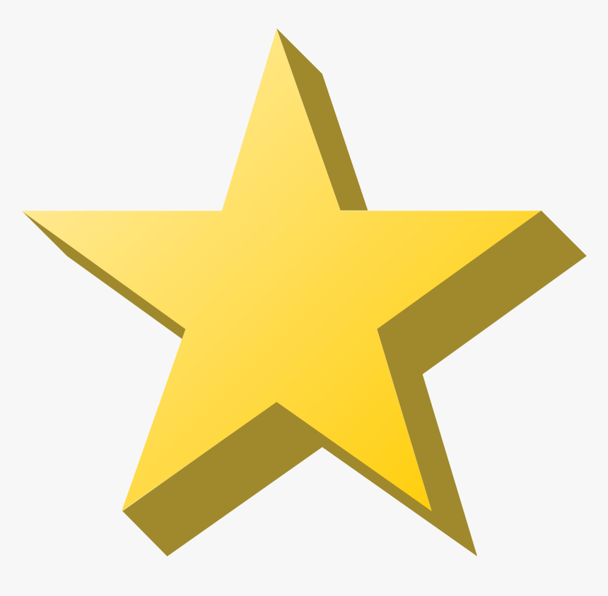 Star Graphic Library Library - Gold Star Gif Png, Transparent Png, Free Download