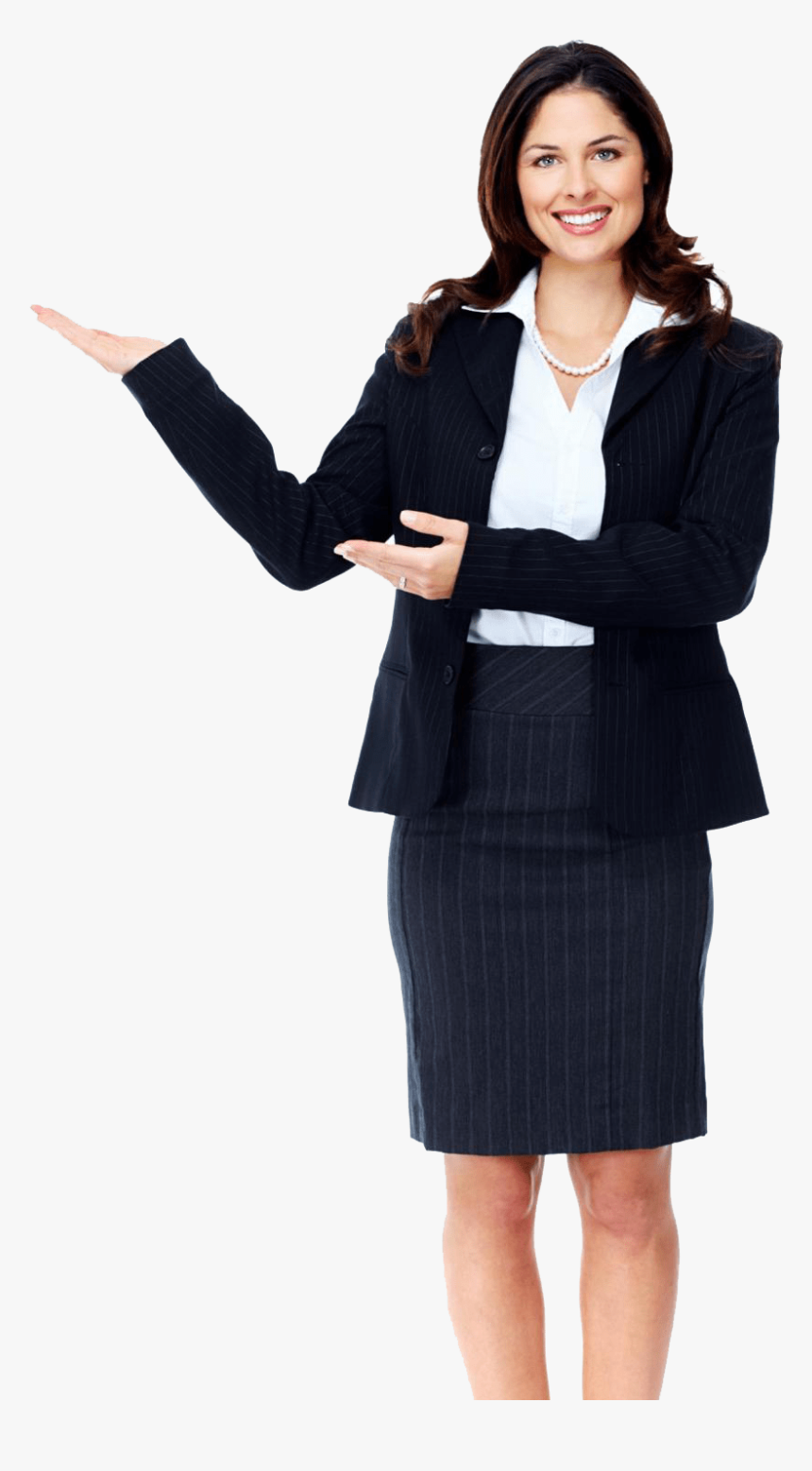 Transparent Background Business Woman Png, Png Download - kindpng