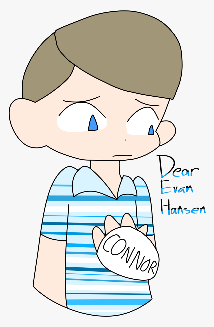 Evan From Dear Evan Hansen - Cartoon, HD Png Download, Free Download