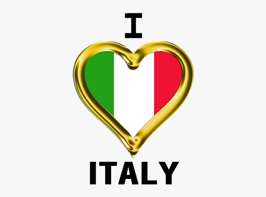 Heart Baseball T Shirt Featuring The Painting Parchment - Love Italy, HD Png Download, Free Download