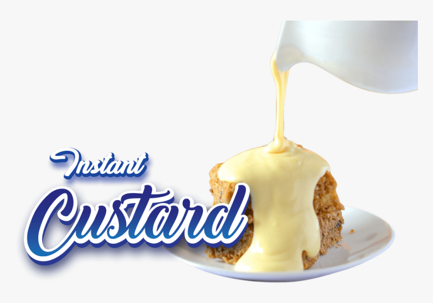 Custard Label Banner2 - Pastry, HD Png Download, Free Download