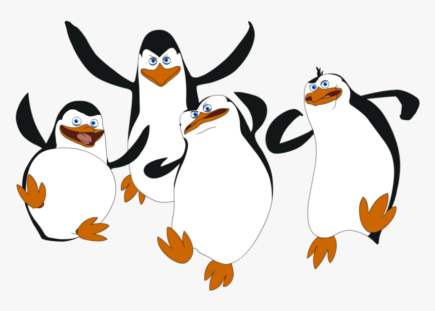 Download This High Resolution Madagascar Penguins High - Penguins Of Madagascar Drawing, HD Png Download, Free Download