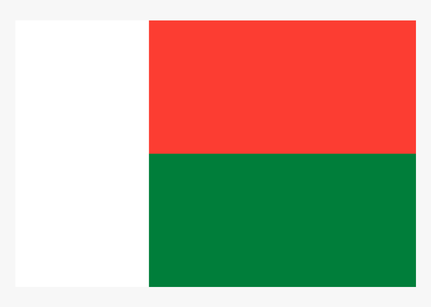 Mg Madagascar Flag Icon - Флаг Мадагаскар, HD Png Download, Free Download