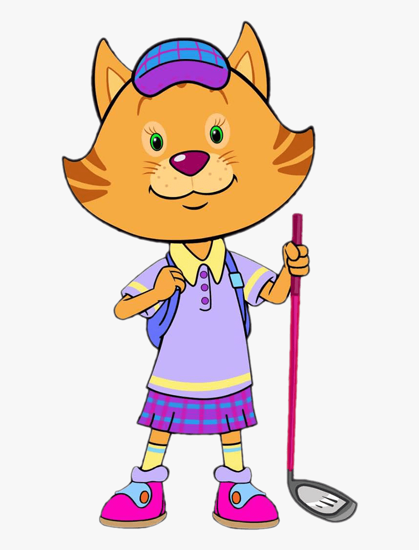 Pip Ahoy Character Alba Playing Golf - Cartoon, HD Png Download, Free Download