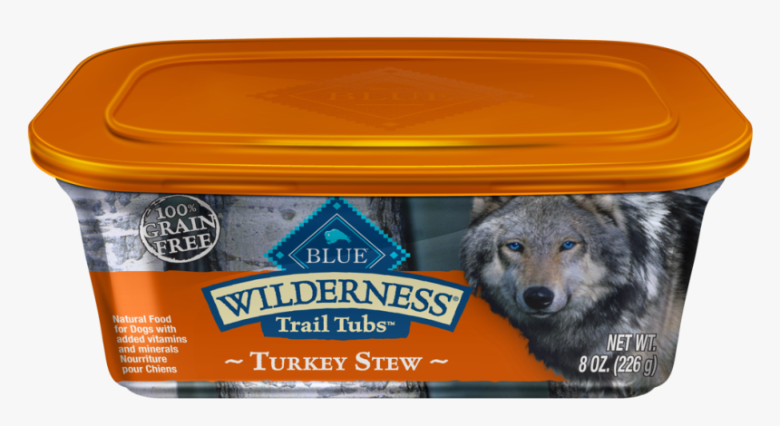 Blue Buffalo Wilderness Trail Tubs Grain Free Turkey - Dog Food, HD Png Download, Free Download