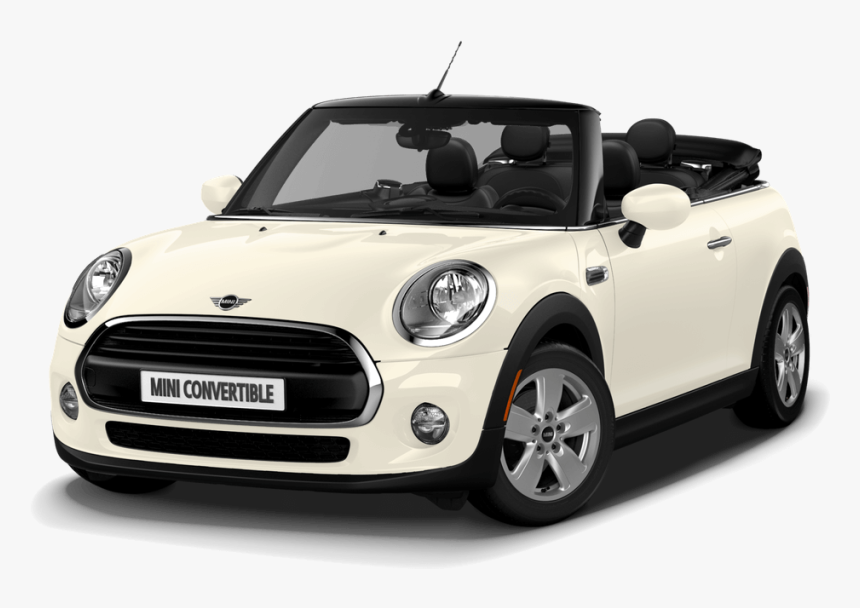 White 4 Door Mini Cooper Convertible, HD Png Download, Free Download