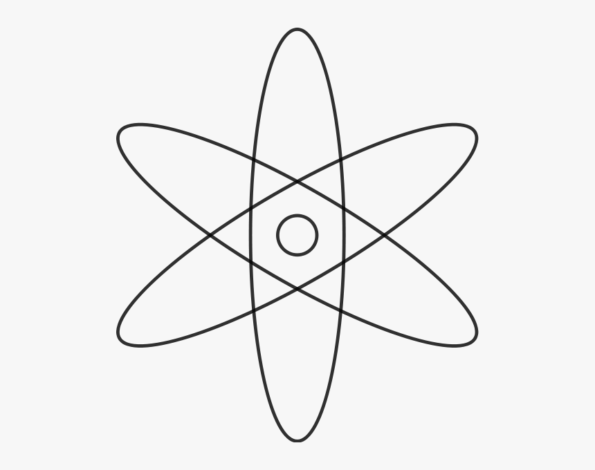 Stylized Atom Png Clip Arts - Non Renewable Resources Nuclear, Transparent Png, Free Download