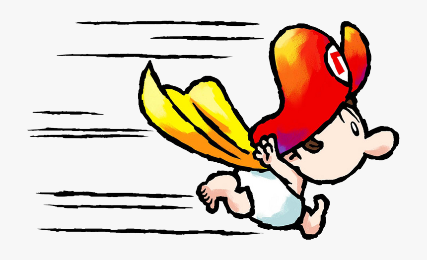 Super Mario Wiki Β - Baby Mario Power Up, HD Png Download, Free Download