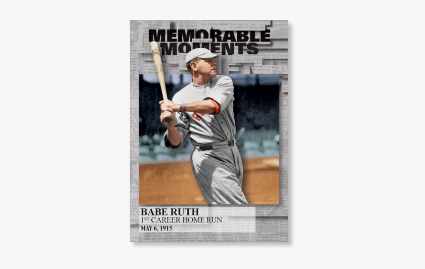 Babe Ruth 2017 Topps Baseball Series 2 Memorabe Moments - College Baseball, HD Png Download, Free Download