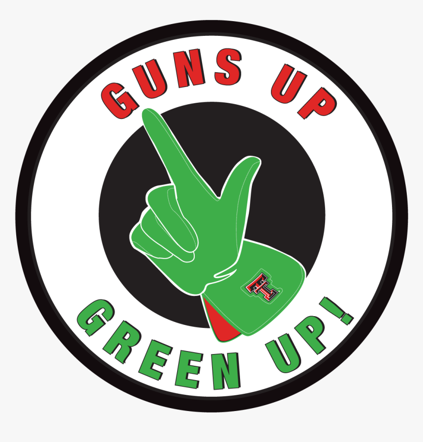 Guns Up Green Up Logo - Circle, HD Png Download, Free Download