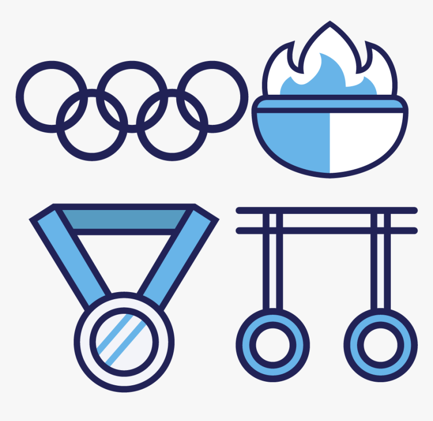 Olympic Games Olympic Symbols Euclidean Vector Clip - Calgary 1988 Olympics Logo, HD Png Download, Free Download