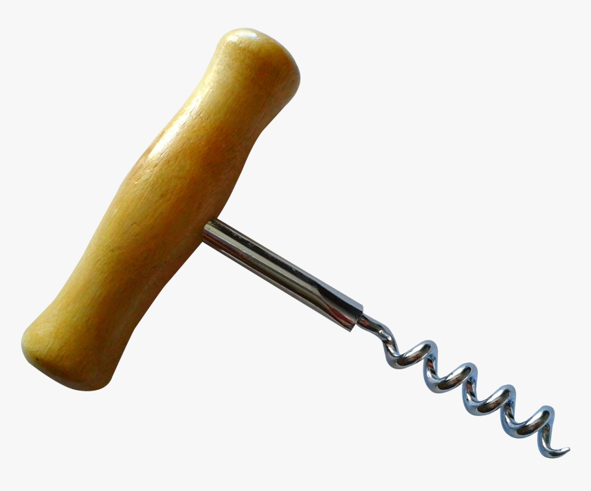 Corkscrew Wine Opener Png Image - Corkscrew Png, Transparent Png, Free Download