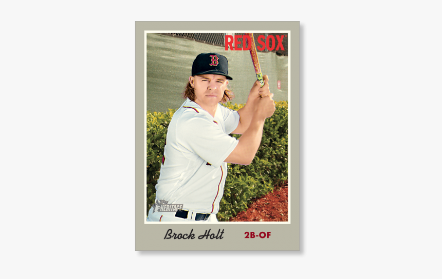 Brock Holt 2019 Heritage Baseball Base Poster - Poster, HD Png Download, Free Download