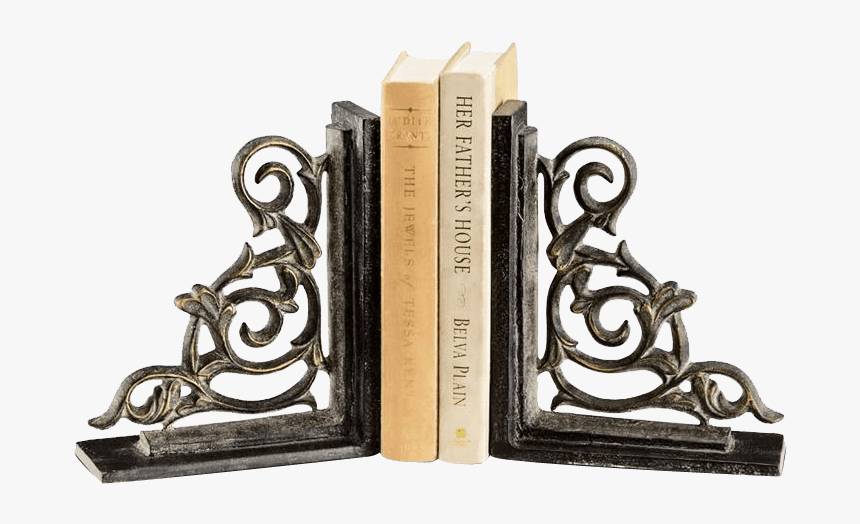 Classic Scroll Bookends - Classic Bookends, HD Png Download, Free Download