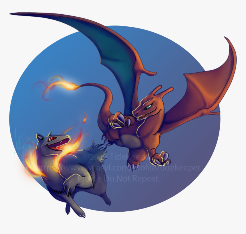 Typhlosion X Charizard, HD Png Download, Free Download