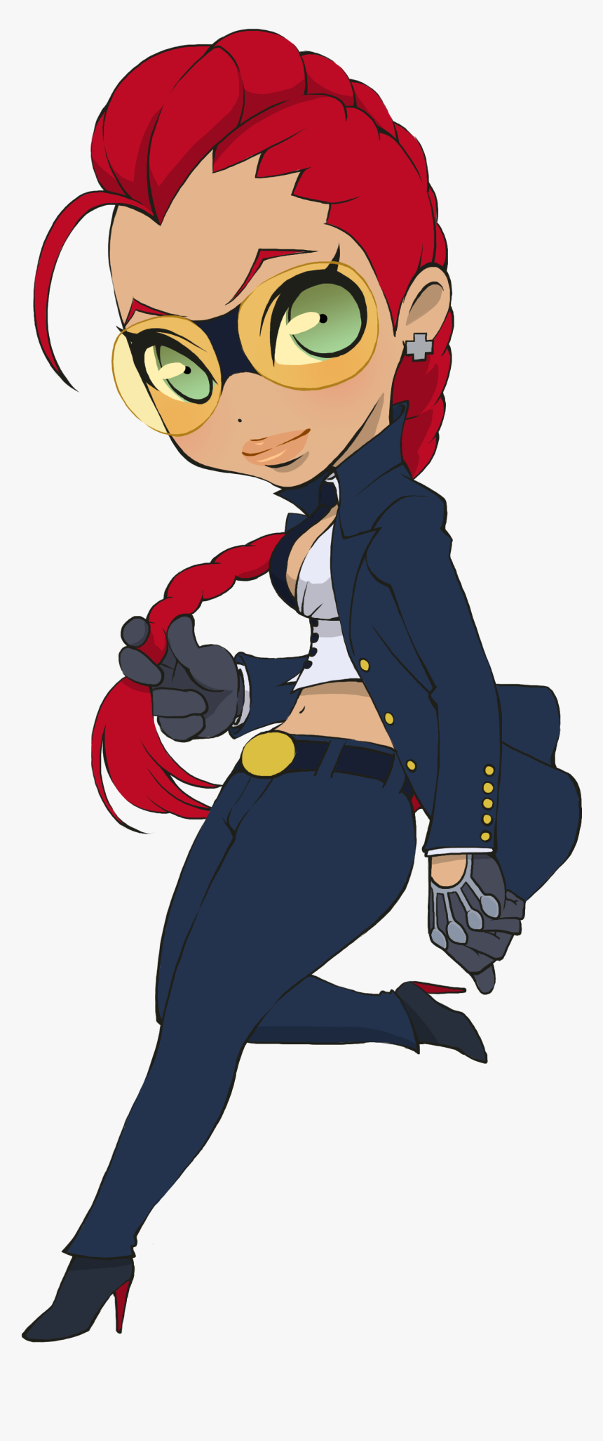 Transparent Hawkgirl Png - Chibi C Viper Street Fighter, Png Download, Free Download