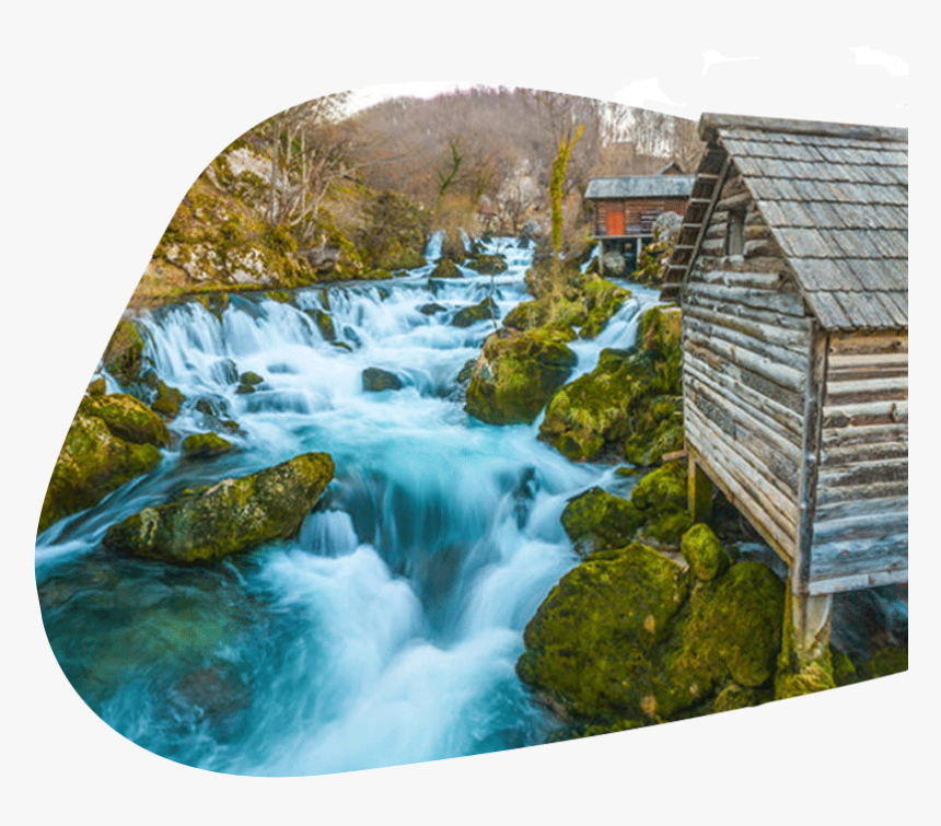 Krupa Na Vrbasu Sutjeska - Krupa Waterfalls Banja Luka, HD Png Download, Free Download