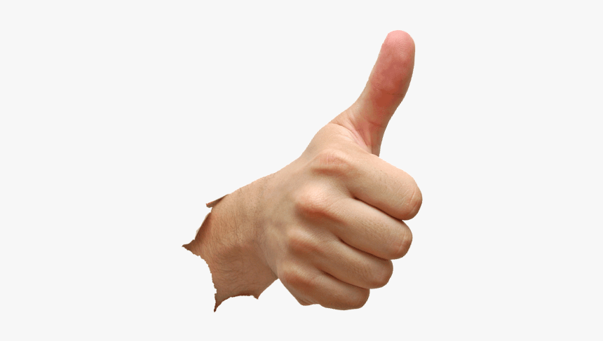 Picture - Thumbs Up Hand Png, Transparent Png, Free Download