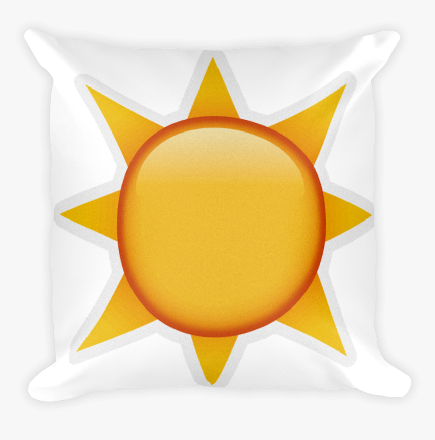 Sun With Rays - Iphone Sun Emoji Png, Transparent Png, Free Download