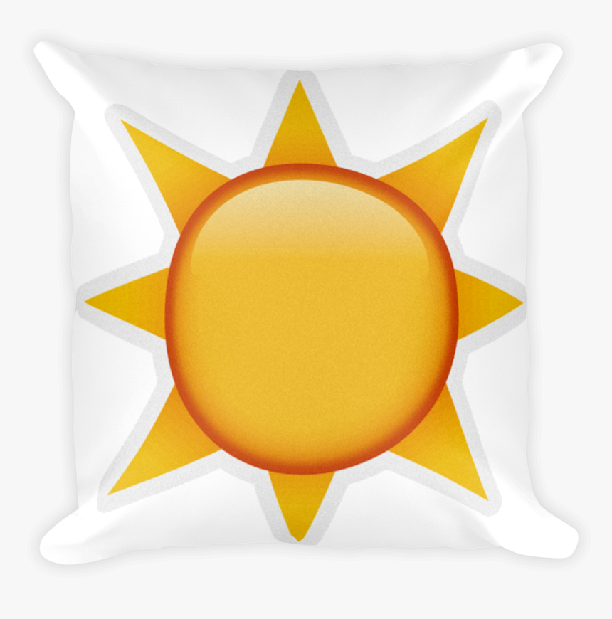 Sun With Rays - Iphone Sun Emoji Png, Transparent Png - kindpng