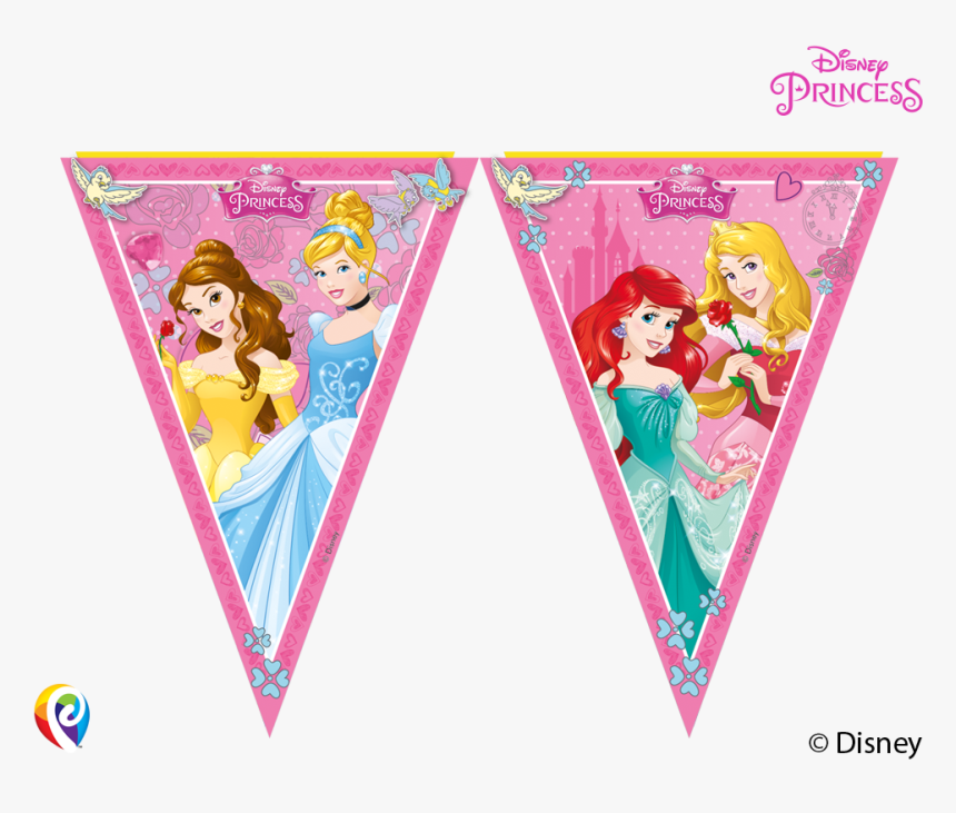 Disney Princess Flag Banner, HD Png Download, Free Download