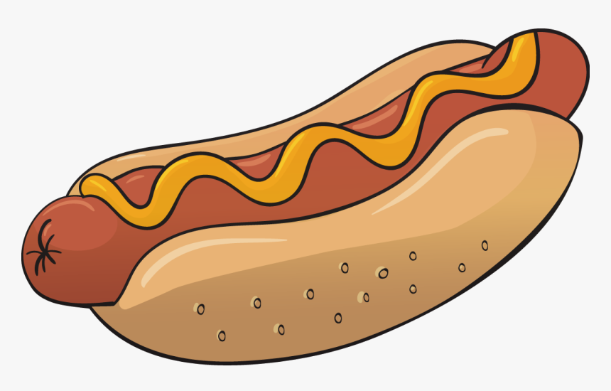 Transparent Hot Dog Clipart - Hot Dog Cartoon Png, Png Download, Free Download