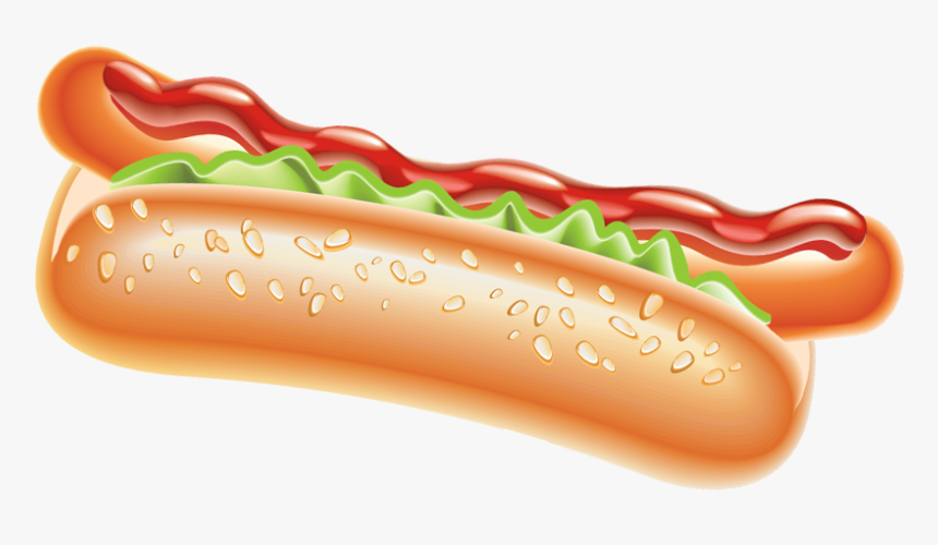 Transparent Ketchup Clipart Hot Dog Vector Png Png Download