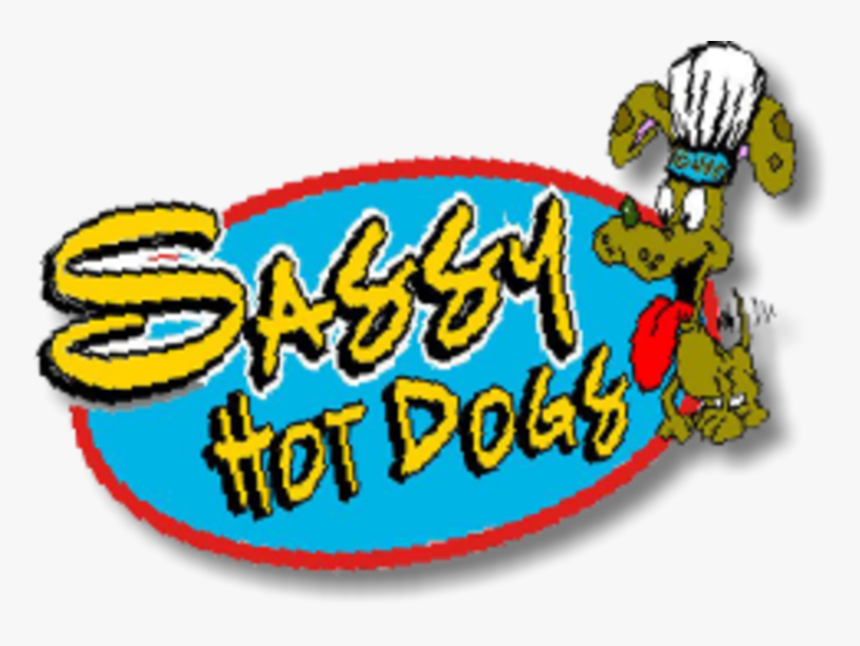 Sassy Hot Dog Logo - Sassys Hot Dogs, HD Png Download, Free Download