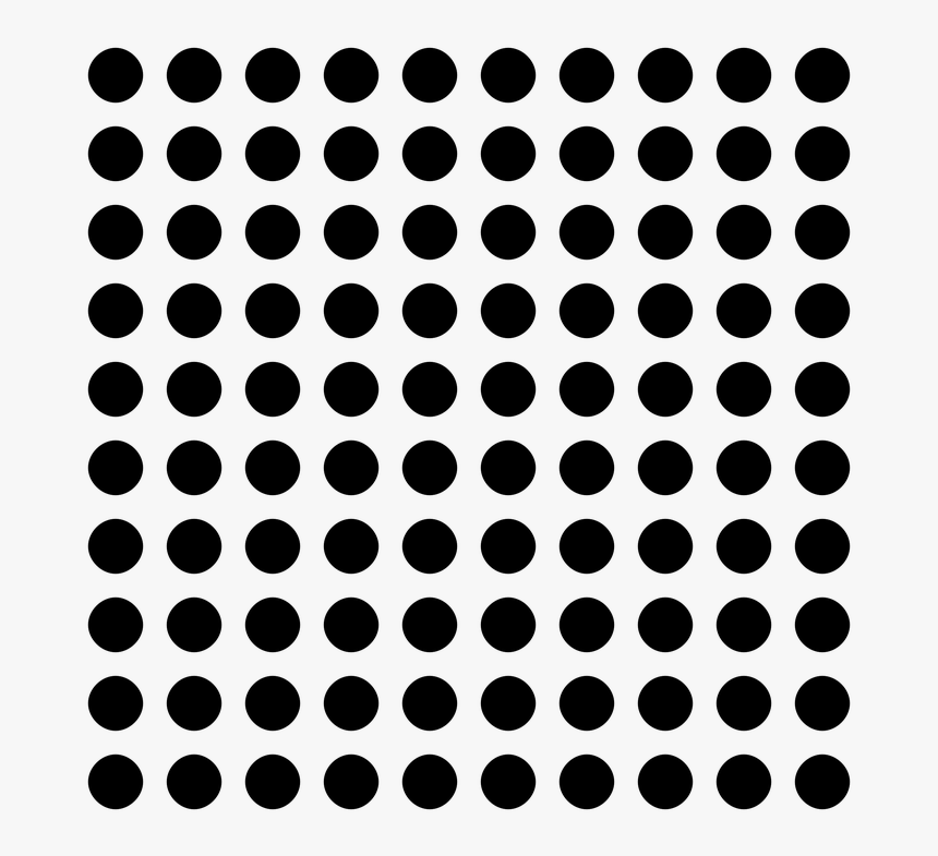 Dots Square Grid 07 Pattern Svg Downloads - Polka Dot Pattern Svg, HD Png Download, Free Download