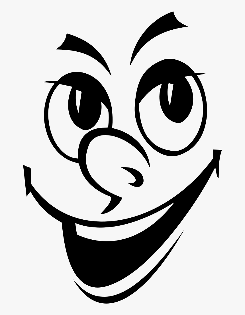 Transparent Smiling Face Png Funny Faces Cartoon Png Download Kindpng - face transparent oney weird roblox faces png image