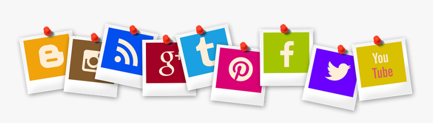 Icon, Polaroid, Blogger, Rss, App, You Tube, Pinterest - Social Media Platforms Png, Transparent Png, Free Download