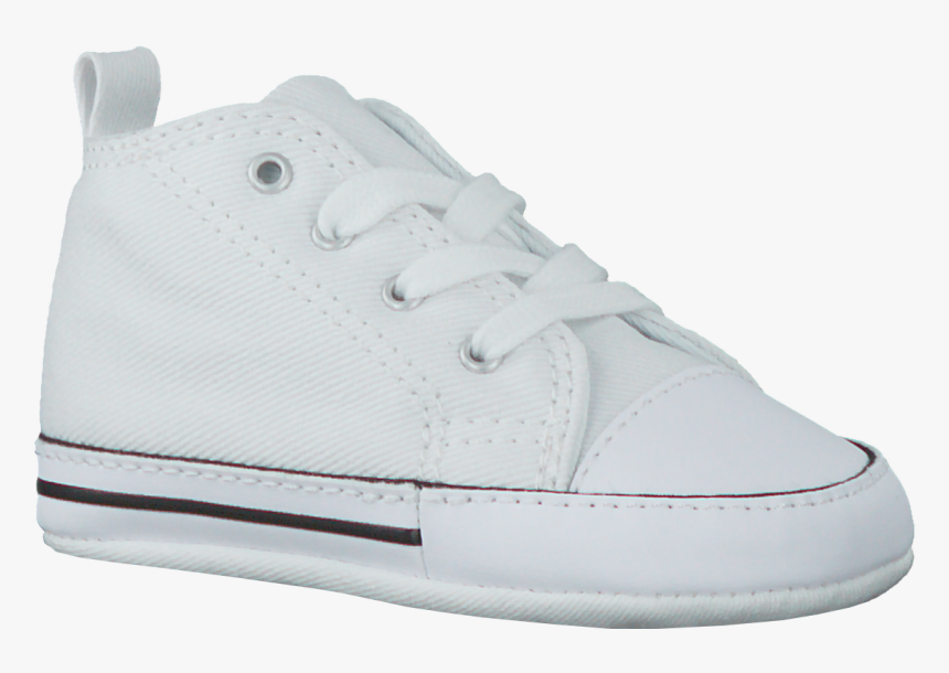 White Converse Baby Shoes First Star - Skate Shoe, HD Png Download, Free Download