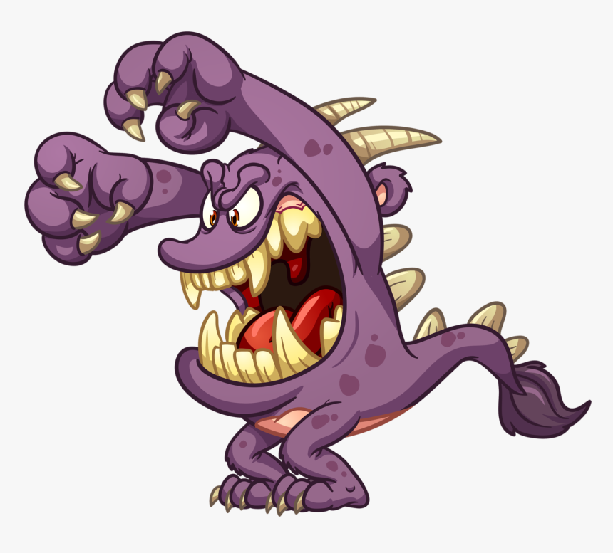 scary monster clipart