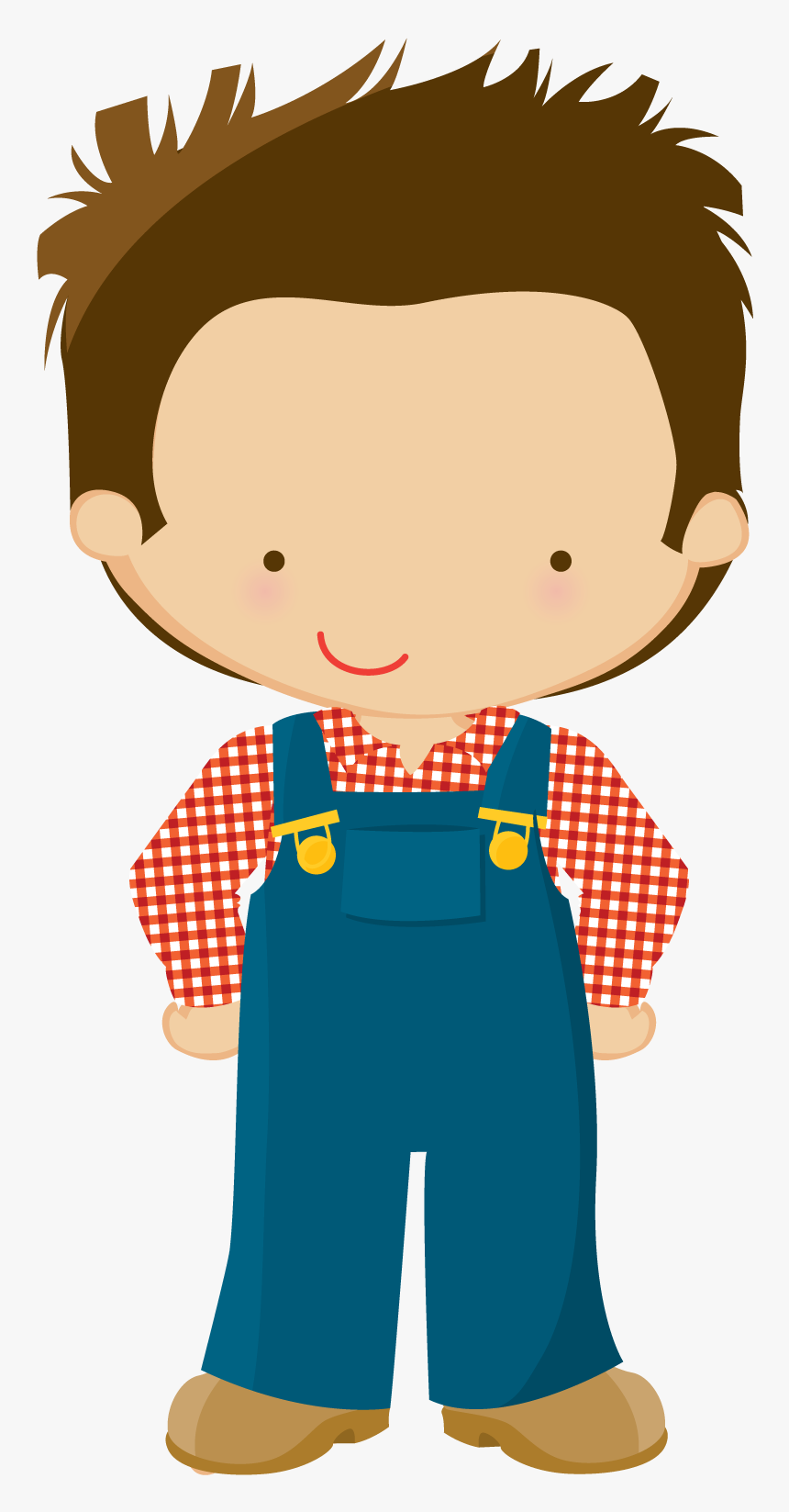 Angry Farmer Png - Menino Da Fazendinha Png, Transparent Png, Free Download