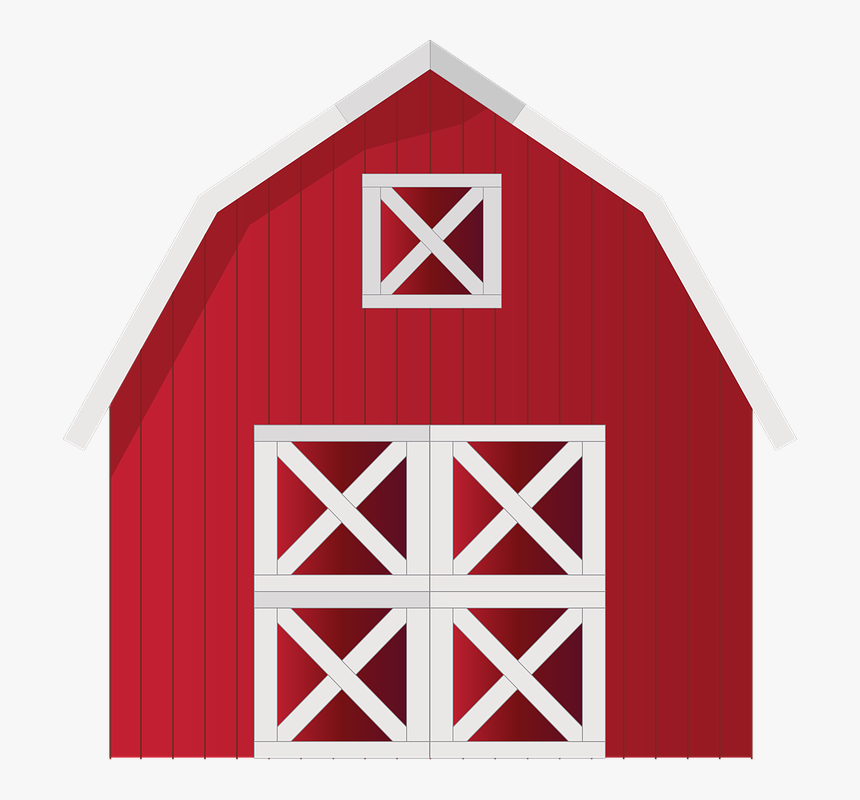 Celeiro, Fazenda, Red, Casa De Fazenda, Rural, Rurais - Animated Barn Png, Transparent Png, Free Download