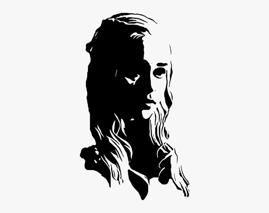 Daenerys Targaryen Black And White Pop Art, HD Png Download, Free Download