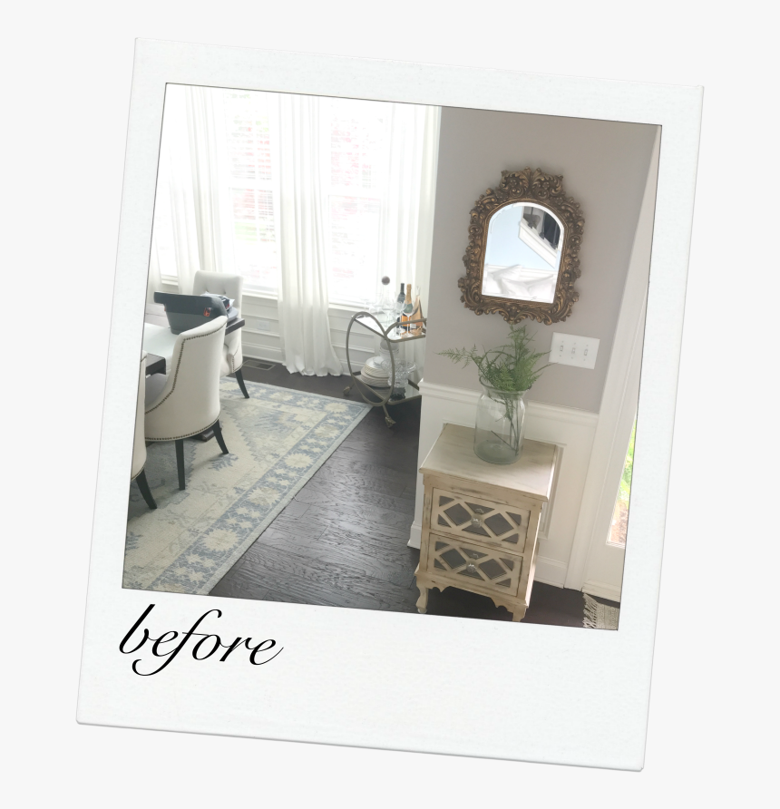 Small Entry Transitional Makeover - Floor, HD Png Download, Free Download