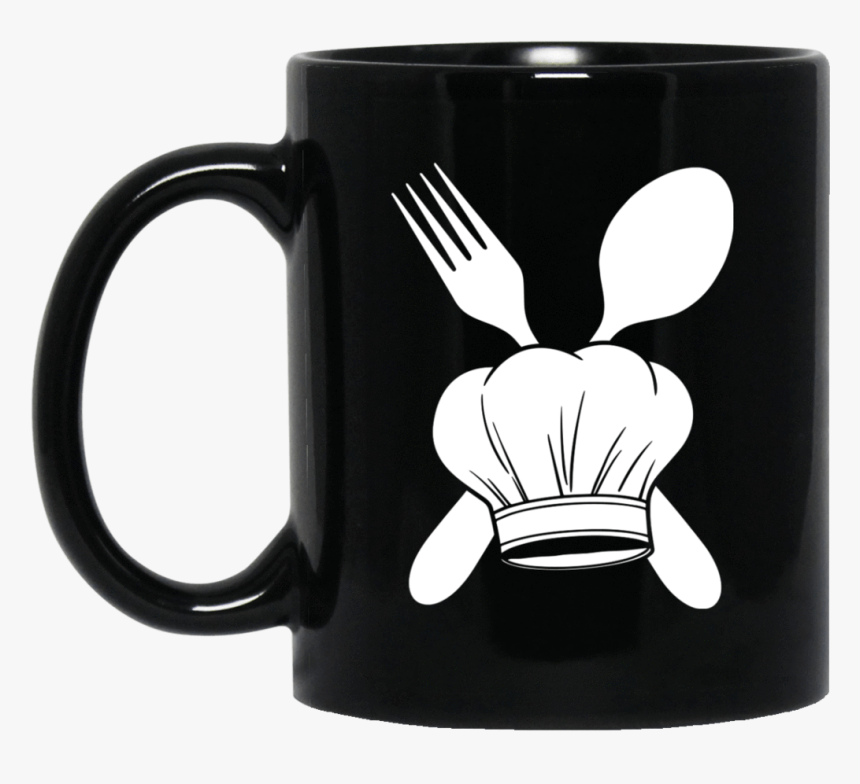 Chefs Hat Black Mug - Love My Chocolate Man, HD Png Download, Free Download